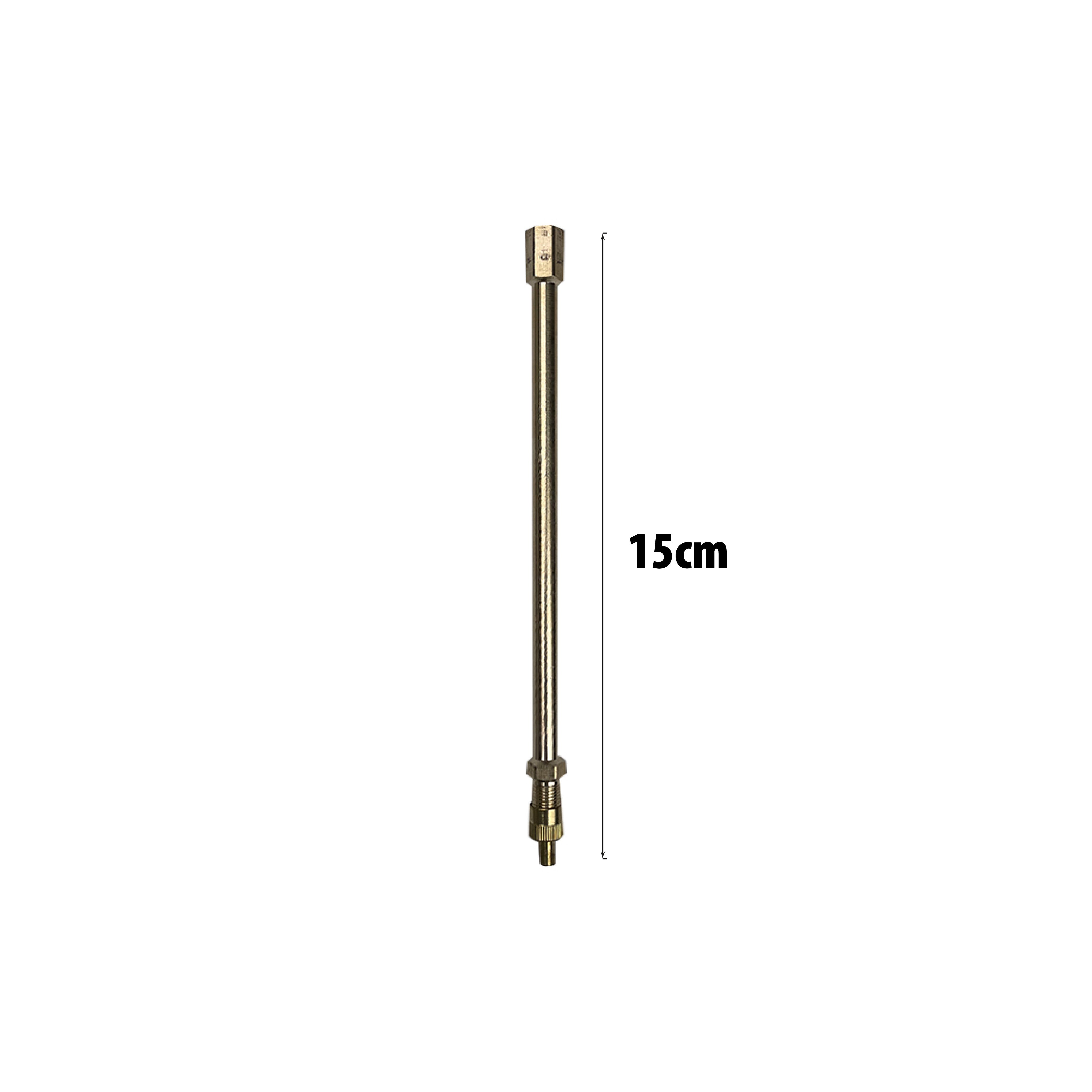 Rallonge de gonflage 15cm avec démonte obus