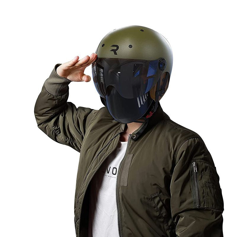 CASQUE ADULTE REVOE PREMIUM URBAIN/CITY KAKI MAT