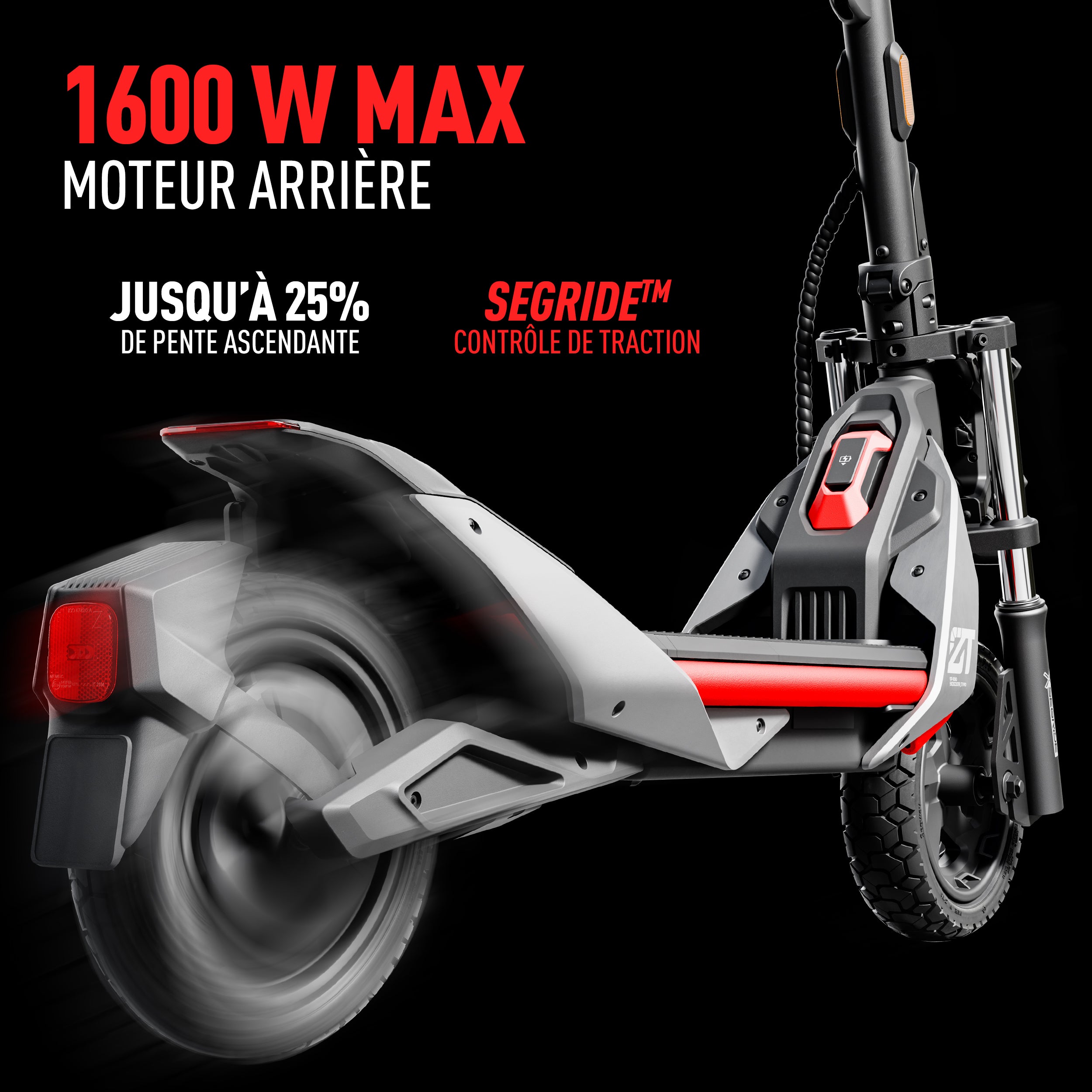 Trottinette électrique Segway-Ninebot ZT3 Pro