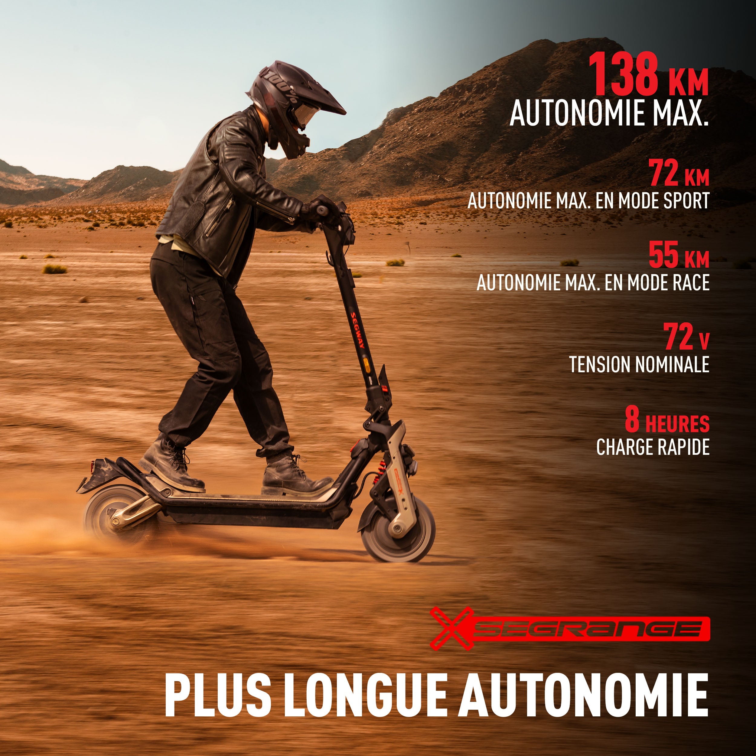 Trottinette électrique Segway-Ninebot GT3 Pro