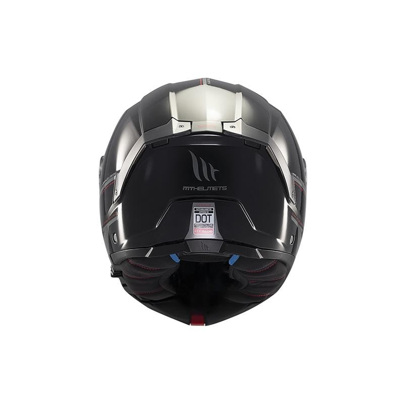 MT HELMET Atom 2 SV Solide A1 Gloss Noir