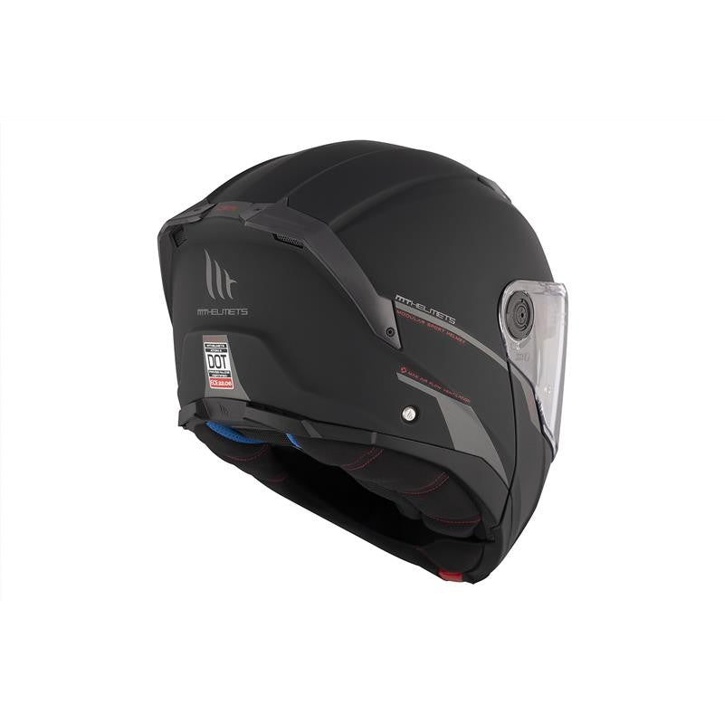 MT HELMET Atom 2 SV Solide A1 Matt Black