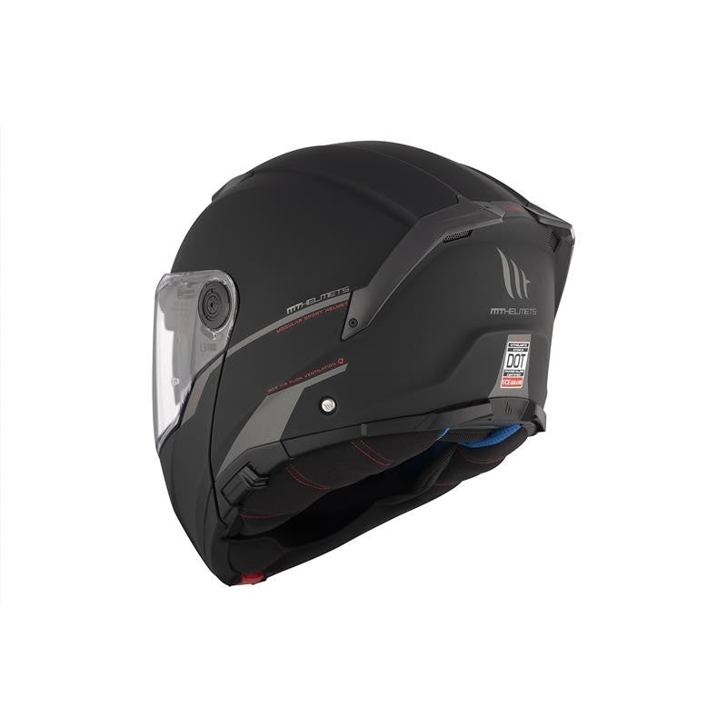 MT HELMET Atom 2 SV Solide A1 Matt Black