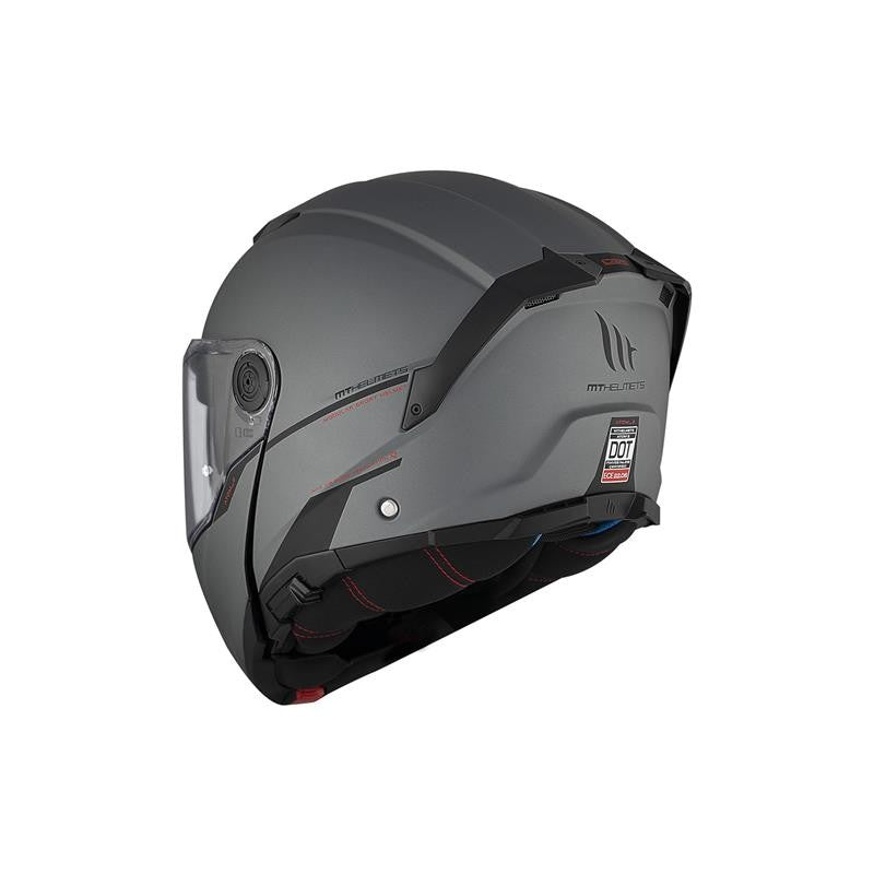 MT HELMET Atom 2 SV Solide A2 Matt Titanium
