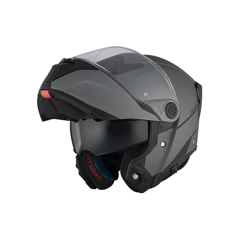 MT HELMET Atom 2 SV Solide A2 Matt Titanium
