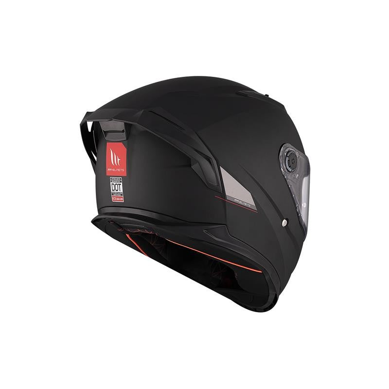 MT HELMET Braker SV Solide A1 Matt Black