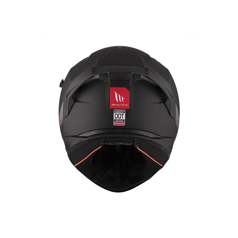 MT HELMET Braker SV Solide A1 Matt Black