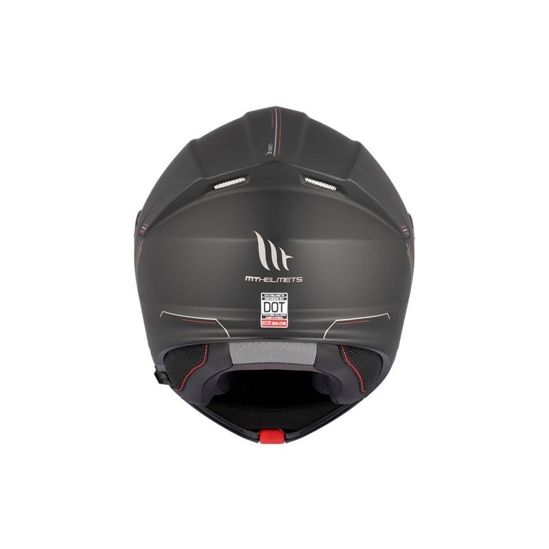 MT HELMET Genesis SV Solide A1 Matt Noir