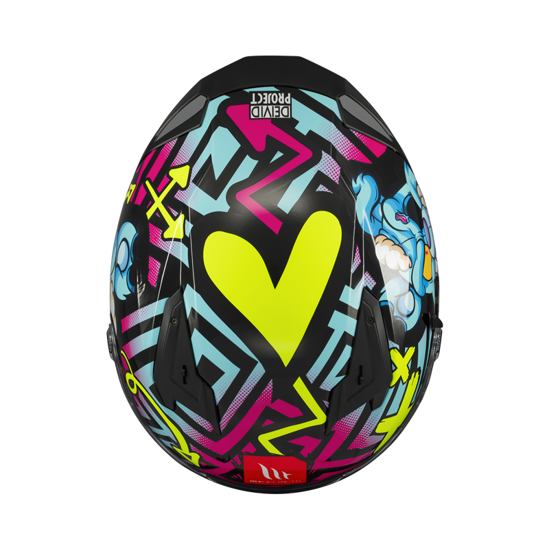MT HELMET FF128SV Braker SV Crazy Teddy B7 Gloss