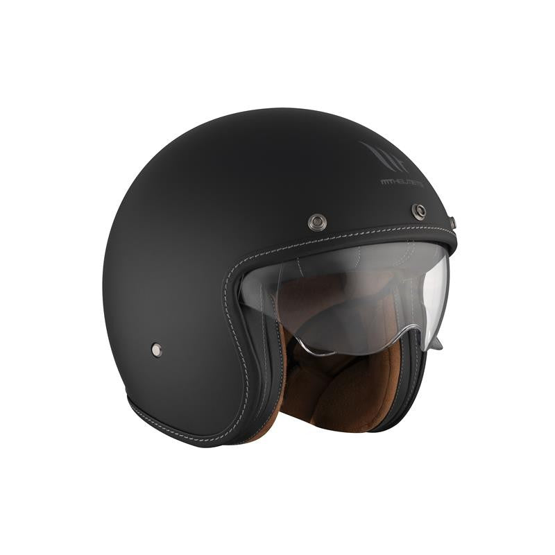 MT HELMET Le Mans 2 SV S Solid A1 Matt Black