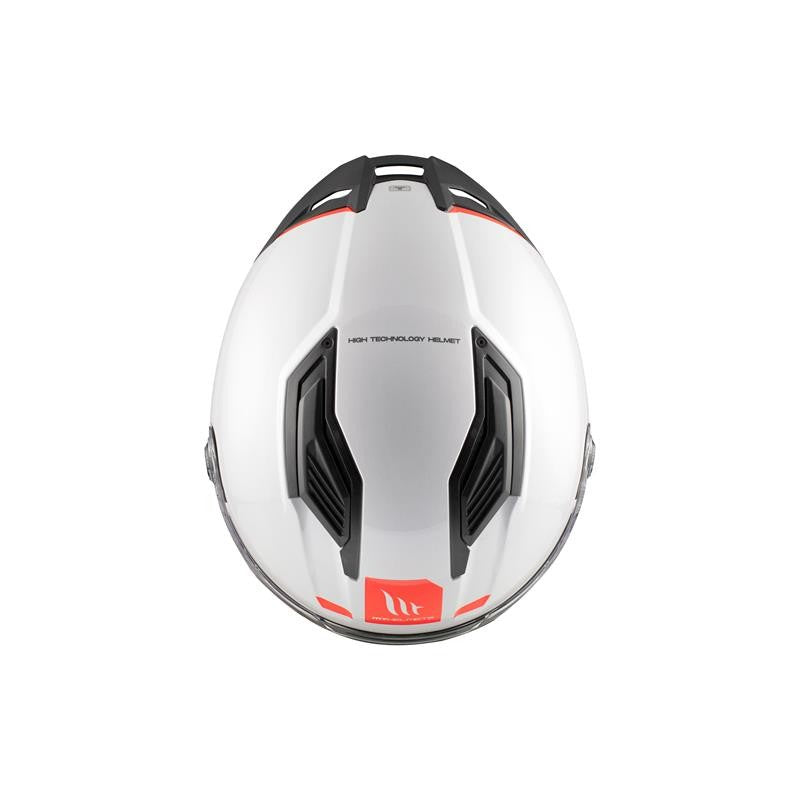 MT HELMET Stinger 2 Solid A0 Gloss Pearl White
