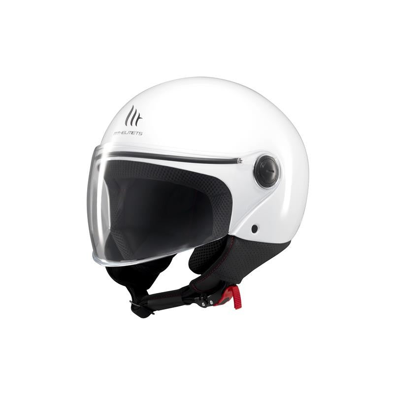 MT HELMET Street S Solid A0 Gloss White