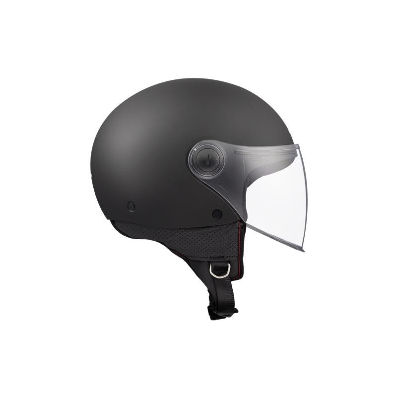 MT HELMET Street S Solid A1 Matt Black