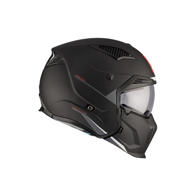 MT HELMET STREETFIGHTER SV S Solid A1 Matt Black