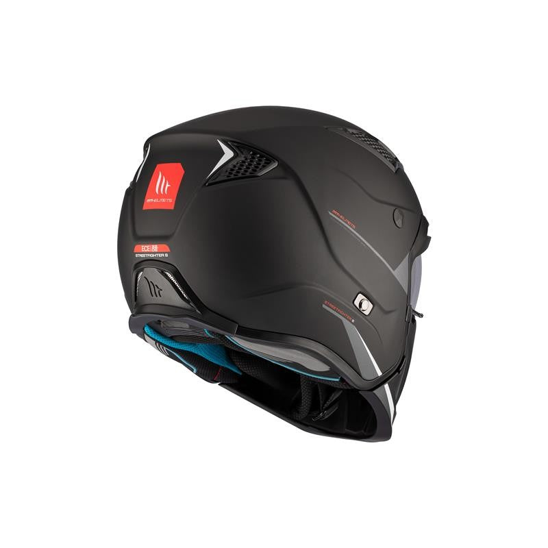 MT HELMET STREETFIGHTER SV S Solid A1 Matt Black