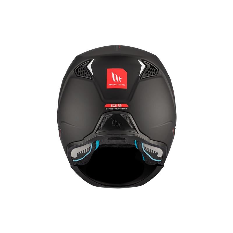 MT HELMET STREETFIGHTER SV S Solid A1 Matt Black