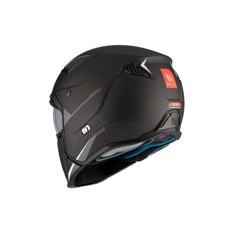 MT HELMET STREETFIGHTER SV S Solid A1 Matt Black