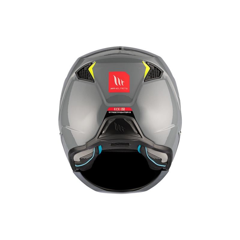 MT HELMET STREETFIGHTER SV S Solid A22 Gloss Grey