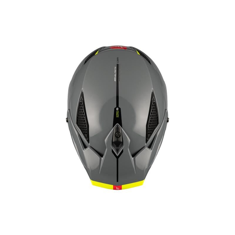 MT HELMET STREETFIGHTER SV S Solid A22 Gloss Grey