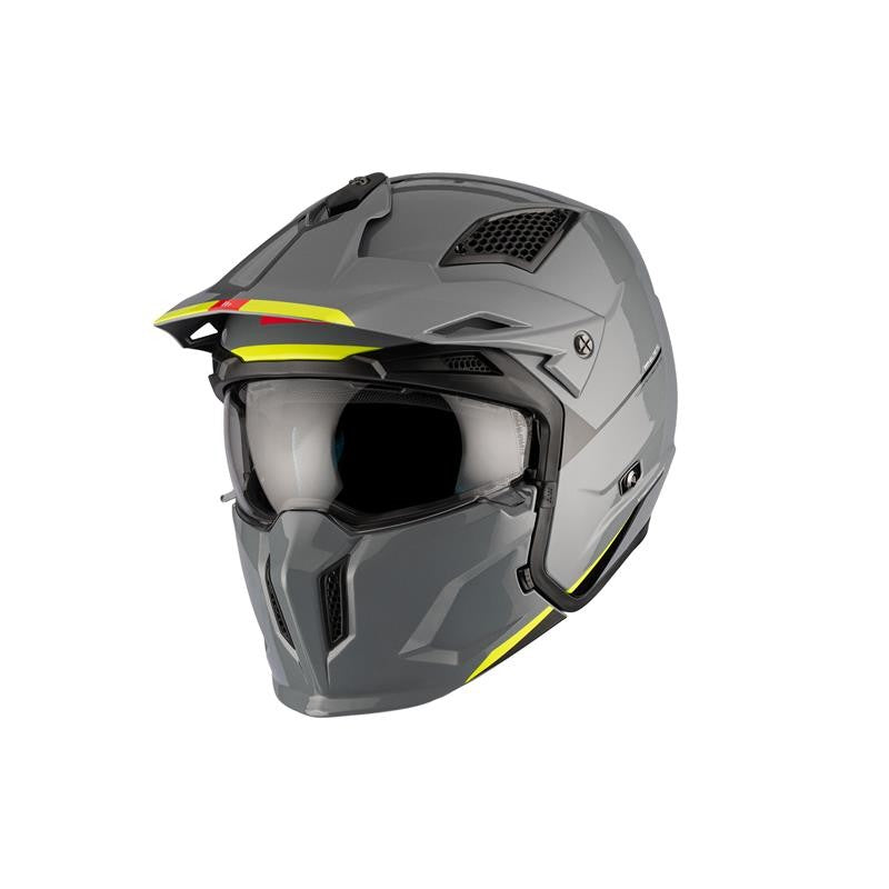 MT HELMET STREETFIGHTER SV S Solid A22 Gloss Grey