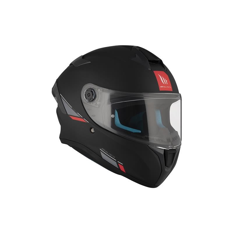 MT HELMET Targo S Solid A1 Matt Black