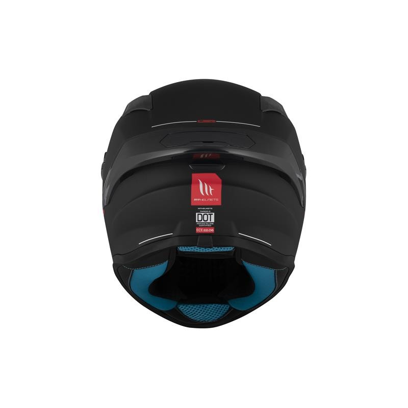 MT HELMET Targo S Solid A1 Matt Black
