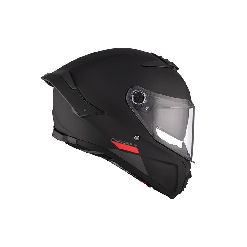 MT HELMET FF118SV Thunder 4 SV Solide A1 Matt Noir