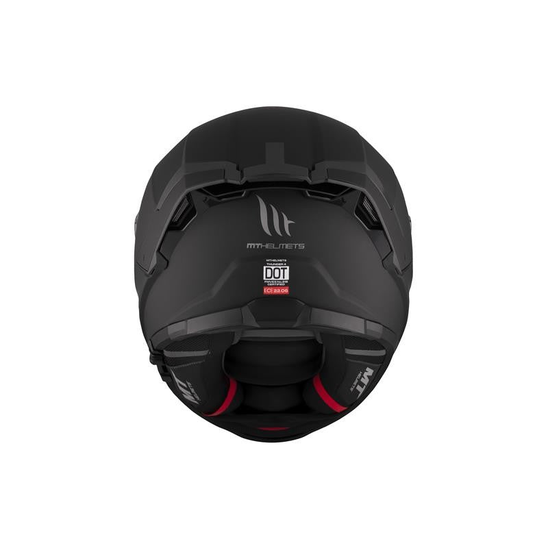 MT HELMET FF118SV Thunder 4 SV Solide A1 Matt Noir