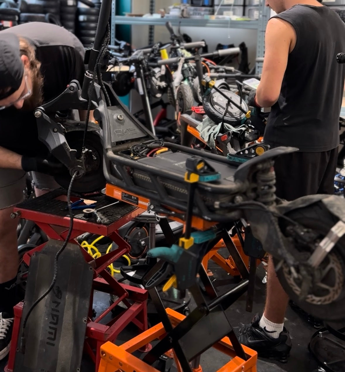 Batterie de trottinette électrique : les risques du froid et de l’humidité.