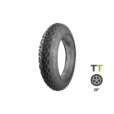 Pneu 20x4 fat bike
