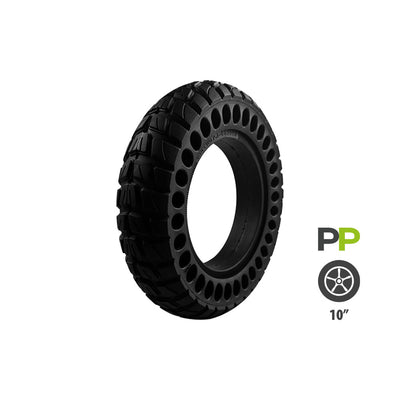 Solid tire 10x2.50 - 36mm offroad Kugoo M4 M4 Pro