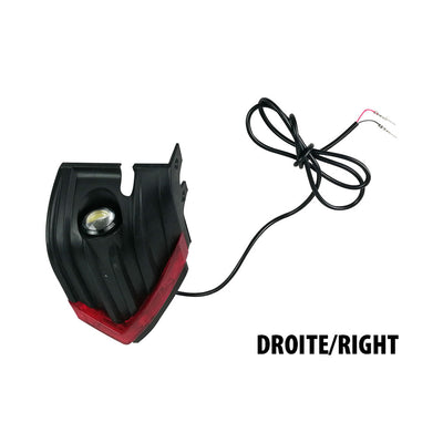 Reflector with front right and left LEDs for Z10X