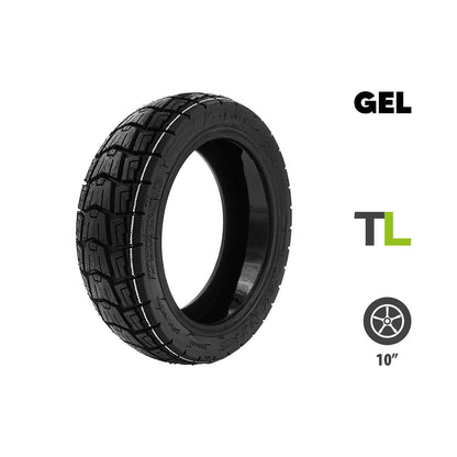Pneu 10x2.75-6.5 Tubeless + gel anti crevaison Urbanglide E-cross
