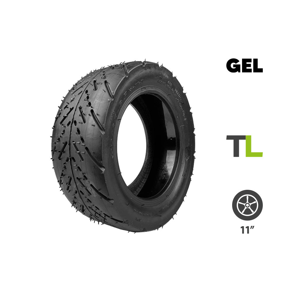Pneu 90/65-6.5 Tubeless + Gel anti crevaison