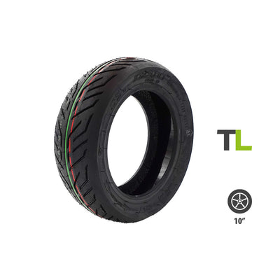 Pneu 10x3.00-6 CST tubeless avec gel anti crevaison Dualtron Victor Nami Klima