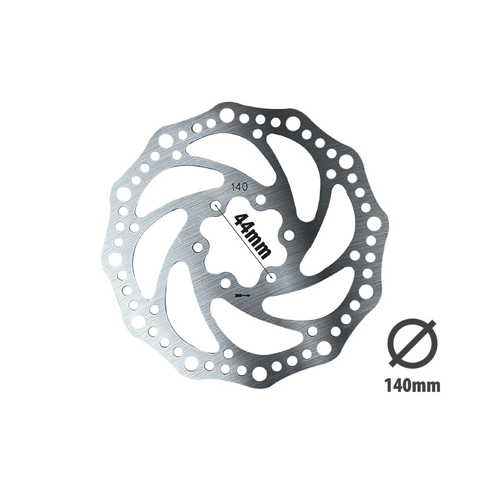 Disque de frein 6 trous - 140mm - Entraxe 44 mm