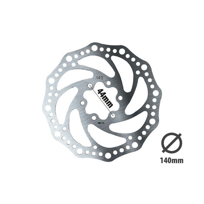 Disque de frein 6 trous - 140mm - Entraxe 44 mm