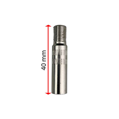 Inflation valve extension with non-return valve