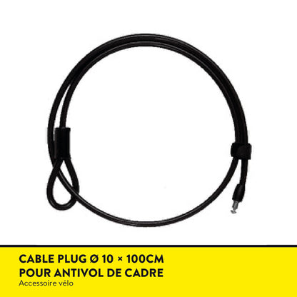 Câble CABLE PLUG MEGA LOCK LONG. 100 Ø10
