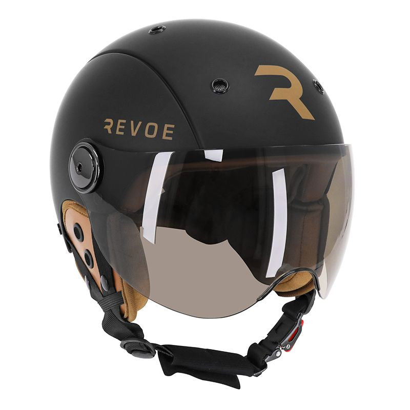 CASQUE ADULTE REVOE PREMIUM URBAIN/CITY NOIR MAT