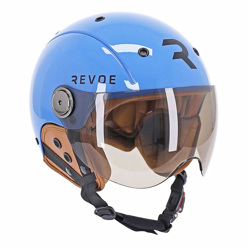 CASQUE ADULTE REVOE PREMIUM URBAIN/CITY BLEU PETROL