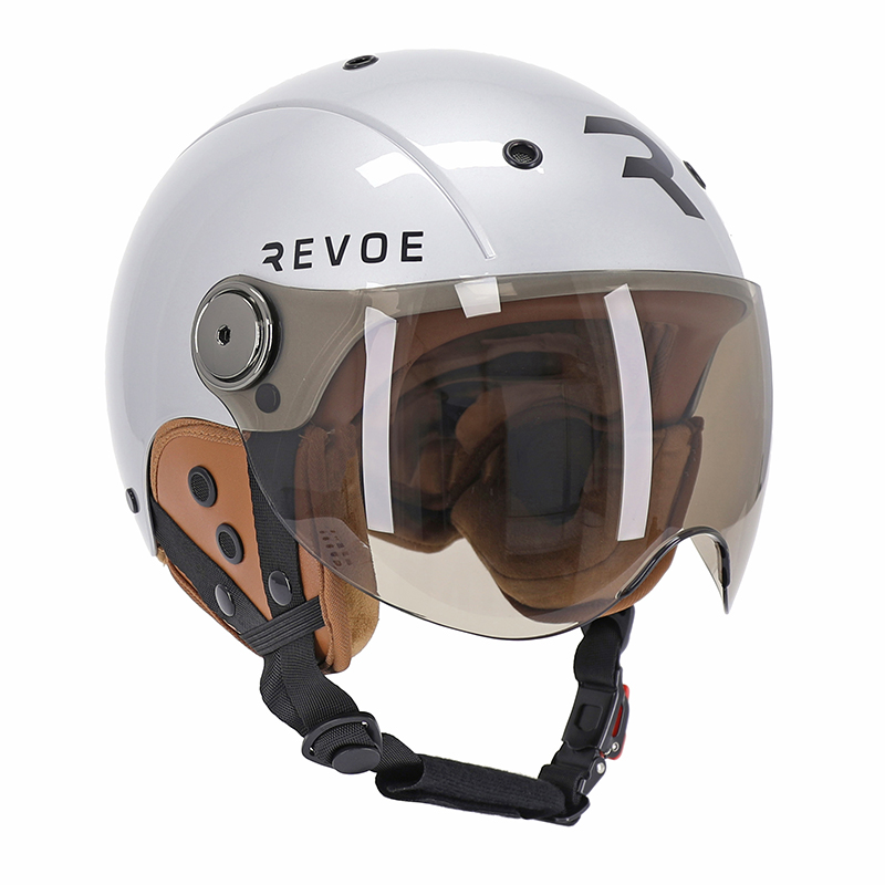 CASQUE ADULTE REVOE PREMIUM URBAIN/CITY GRIS SILVER