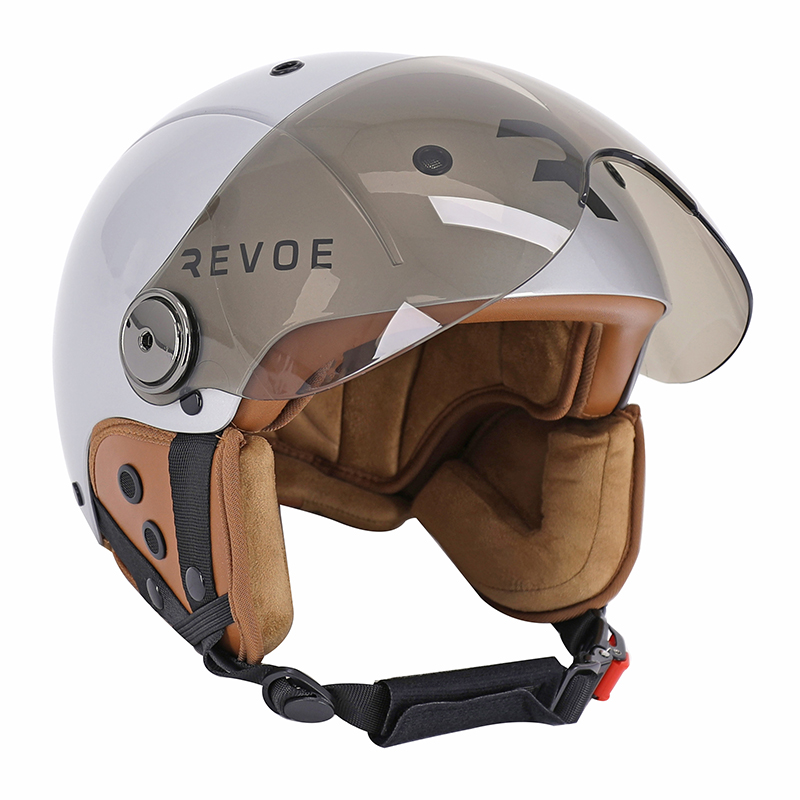 CASQUE ADULTE REVOE PREMIUM URBAIN/CITY GRIS SILVER