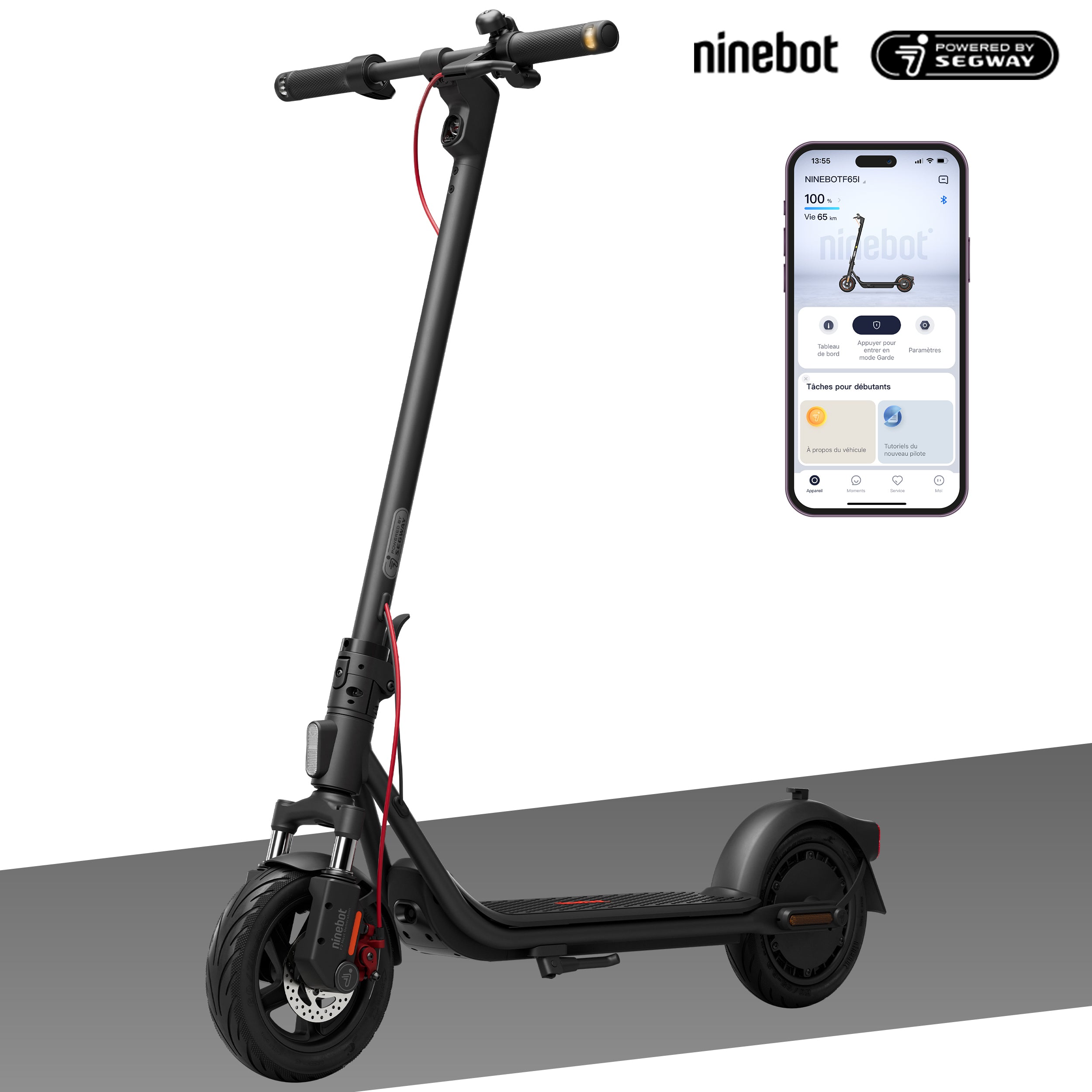 Trottinette électrique Segway-Ninebot F2 Pro E