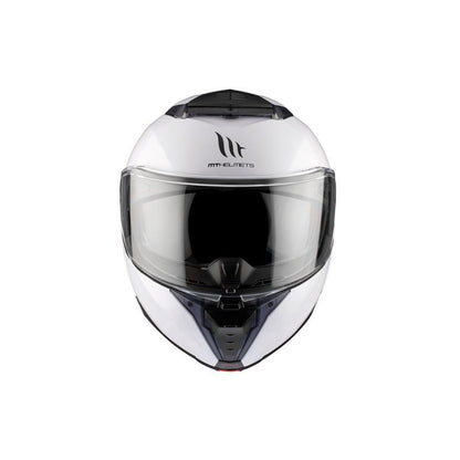 MT HELMET Atom 2 SV Solide A0 Gloss White