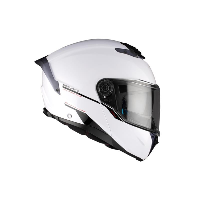 MT HELMET Atom 2 SV Solide A0 Gloss White