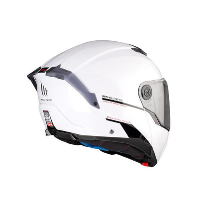 MT HELMET Atom 2 SV Solide A0 Gloss White