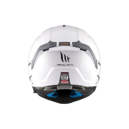 MT HELMET Atom 2 SV Solide A0 Gloss White