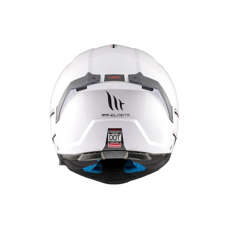 MT HELMET Atom 2 SV Solide A0 Gloss White