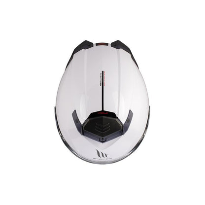 MT HELMET Atom 2 SV Solide A0 Gloss White